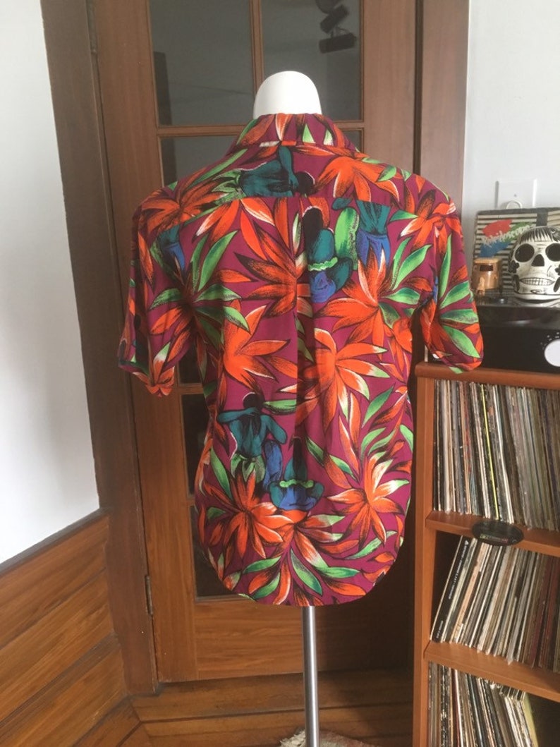 Vintage Plum Hawaiian shirt