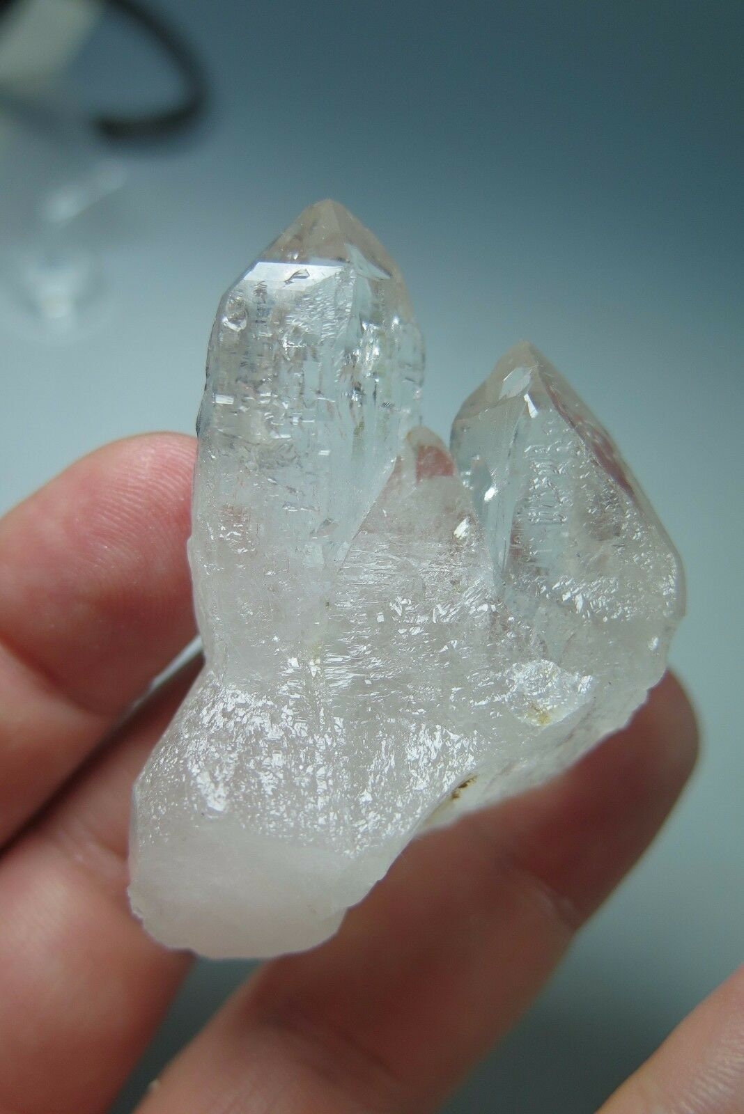 【超希少】最高級 天然 カテドラル 水晶　　天然石 2.24インチ 最高級超クリア カテドラルクォーツ クリスタル