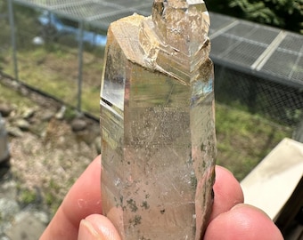 2.63" Rare! Natural Pure Quality Interference Growth Quartz Himalayan Nepal H157