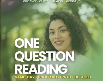 Energiemeting met één vraag | Nauwkeurige spirituele begeleiding | Intuïtieve paranormale boodschap | Snel en duidelijk lezen