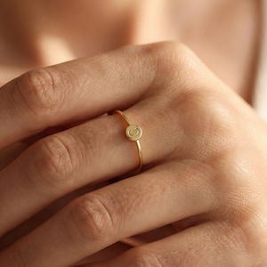 Siegelring mit Siegelring | Gold Fill, Sterling Silber