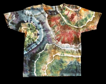 Geode Ice Tie Dye T-shirt - XS, jeugd