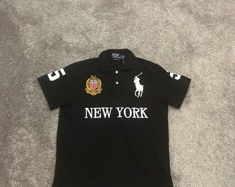Polo Ralph Lauren T-shirt New York USA #5 Big Pony Luxury PRL