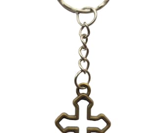 Keychain Key Chains cross / handmade