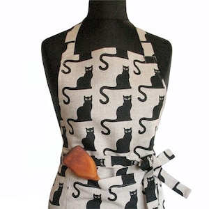 Kitchen Apron for Women Apron Cat