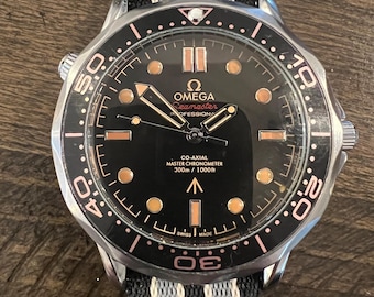 Rare Zodiac ZMX.03 ZO8524 Black PVD Steel 50 Mm Chronograph Quartz