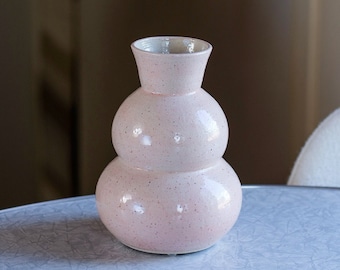 Voluptuous Ceramic Vase / Curvy Ceramic Vase