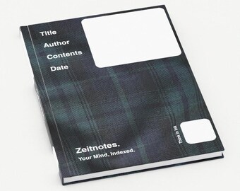 Hamish - Tartan Design A5 Hardback Notebook for Smart Notes