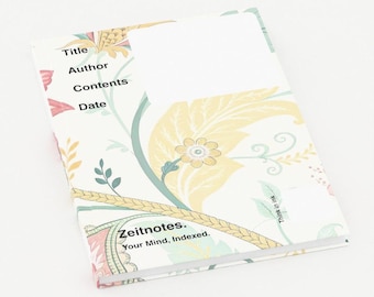 Sentra - Vintage Floral Pattern A5 Hardback Second Brain Journal Notebook