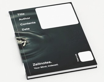 Horatio - Water Ripples Design A5 Hardback Clear Thinking Journal Notebook