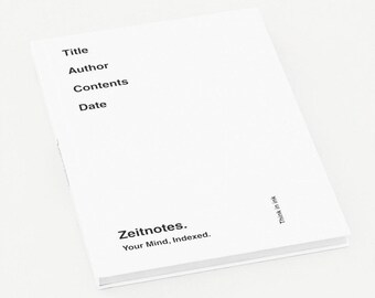 Blanche 1 - White A5 Hardback Notebook Ideas Journal