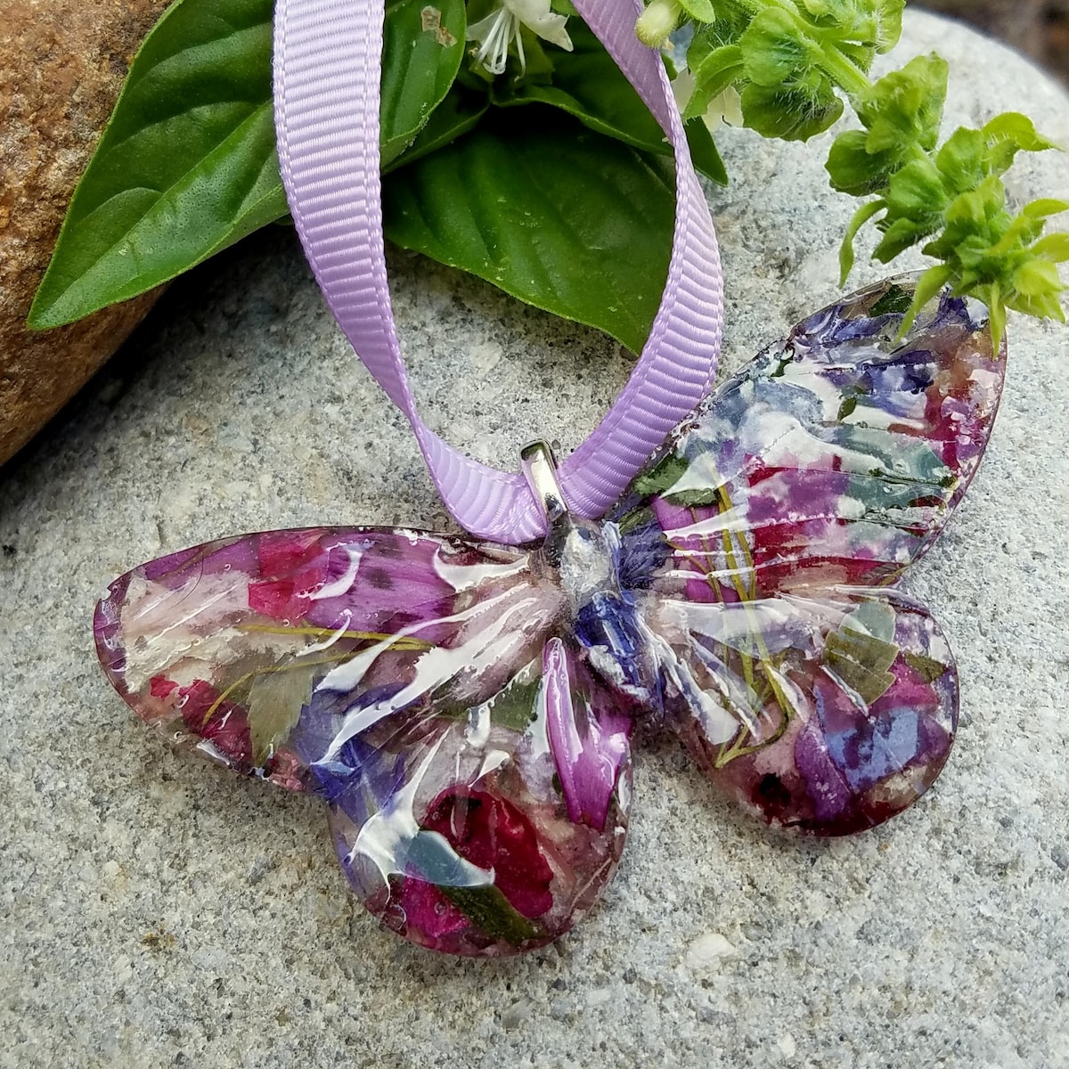 Wedding Flower Keepsake Ornament - MONARCH BUTTERFLY