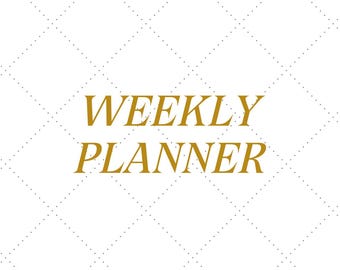 Planificador semanal