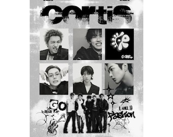 Cortis Poster | Hand-designed k-pop Merch