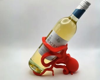 Porta vino con forma de pulpo pequeño