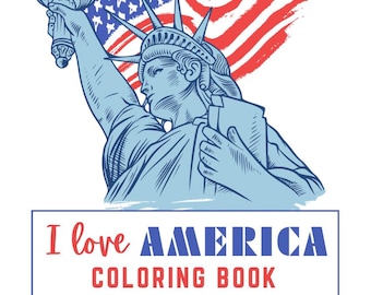 Kleurboek I Love America