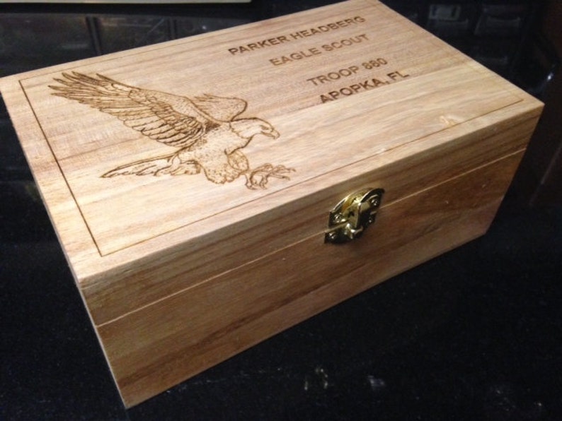 Scout Eagle Large Memory Box Etsy