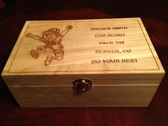boy scout memory box