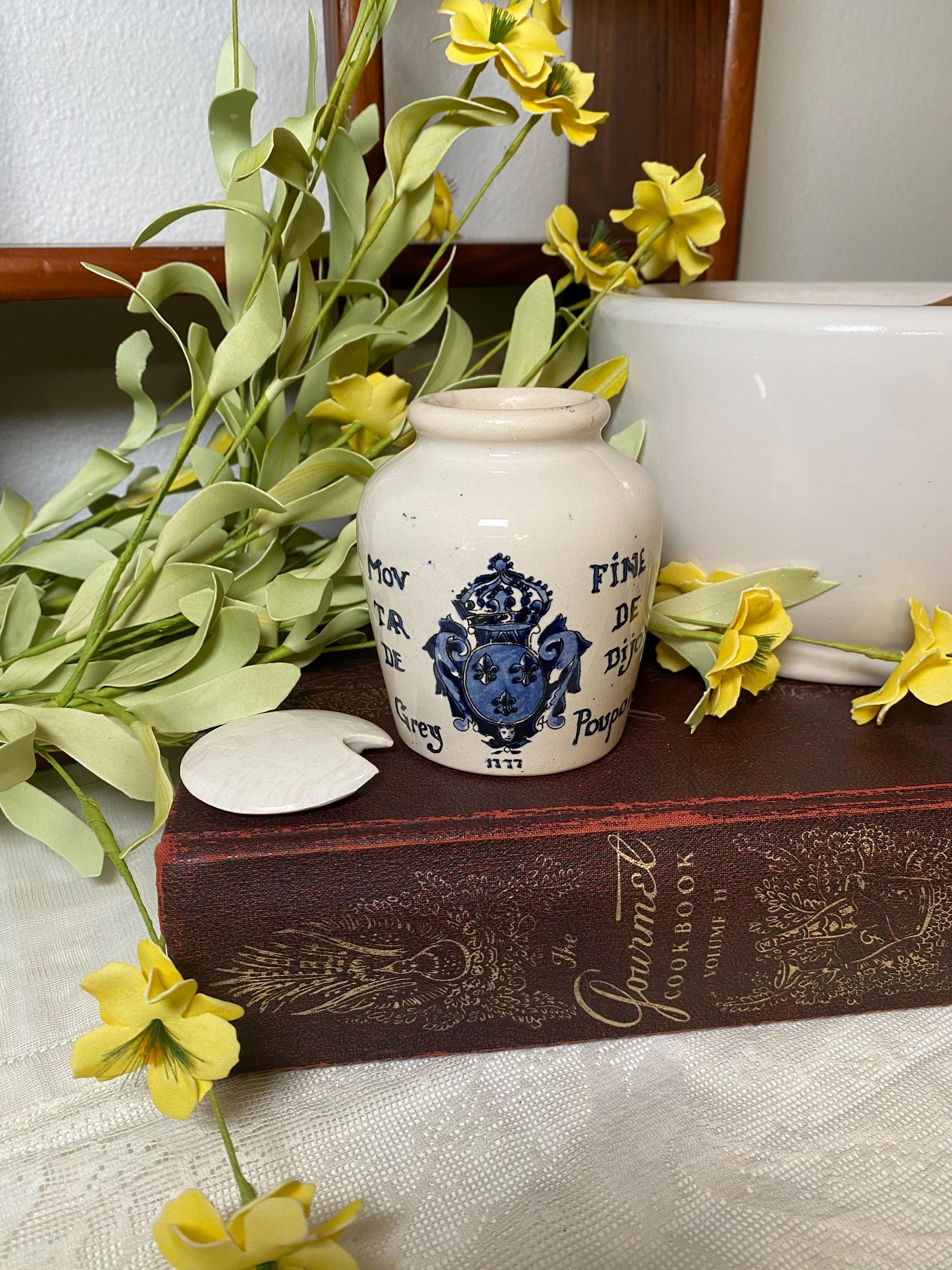 Dijon Mustard Jar - Etsy
