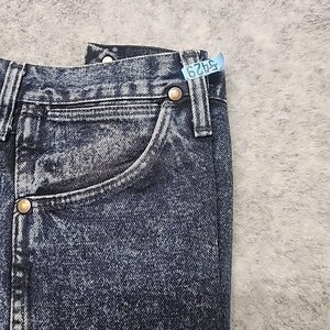 Jeansy Wrangler Vintage z lat 70., męskie, zamek błyskawiczny Scovill 34x34, wyprodukowane w USA, 13MWZNF zdjęcie 6
