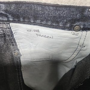 Jeansy Wrangler Vintage z lat 70., męskie, zamek błyskawiczny Scovill 34x34, wyprodukowane w USA, 13MWZNF zdjęcie 8
