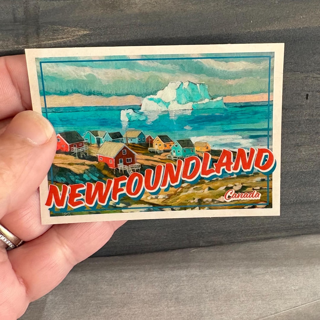 Newfoundland Province Sticker, Laptop Computer Decal, Travel ...