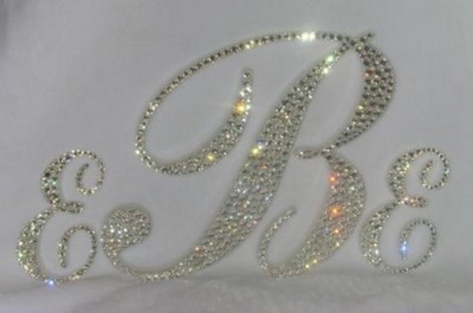 Crystal Wall Letter Etsy