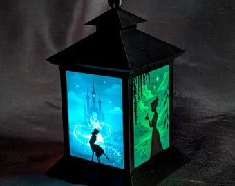 Princess Lamp - Wireless or Wired - 3d Printed - Gift or Collectible