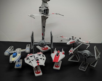 Star Wars Ships Model Kit - 1:60 Scale 3D Printed Display