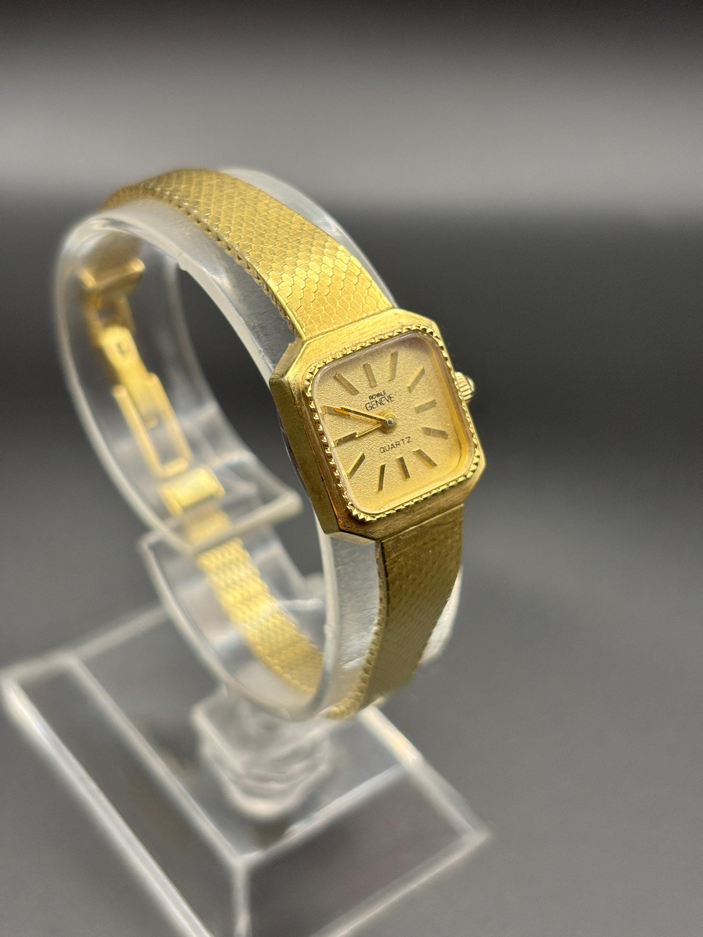 Geneve Womans Gold Watch Vintage - Etsy