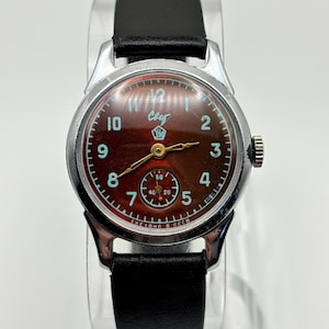 Vintage jaren 1970 Raketa Svet mechanisch Sovjet-USSR-horloge