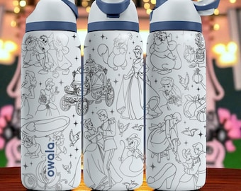 Custom Cinderella Owala. Made to Order - Etsy