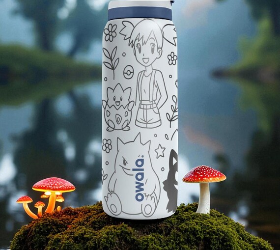 Bouteille Pokémon 750ml – Acier Inoxydable, Isotherme, Couvercle Étanche, Sous Licence Officielle – Idéale Cadeau Fan