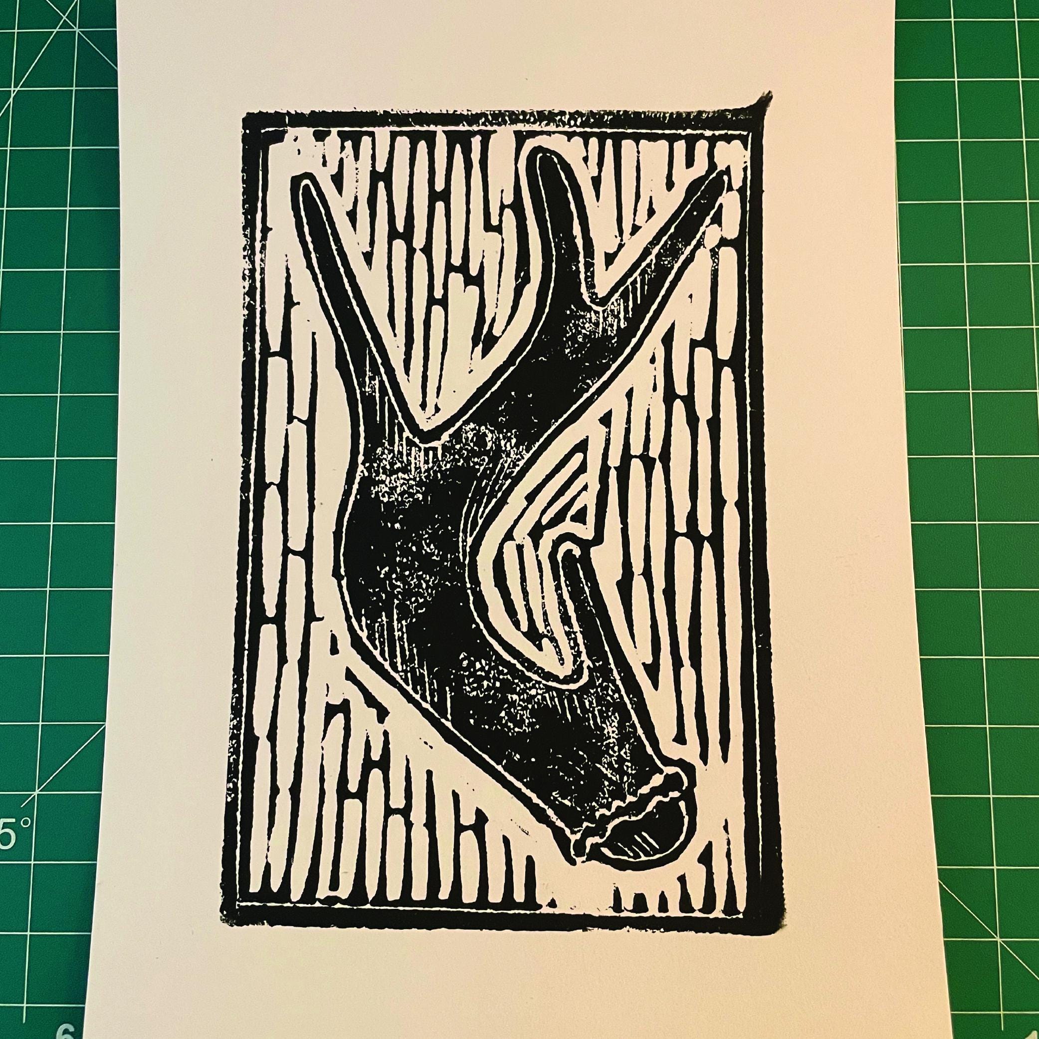 木版画＆リノリウム版画 - Etsy 日本