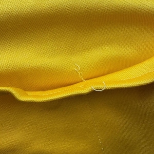 Vintage Cycling Jersey Men’s Small Yellow Del Tongo Colnago Short Sleeve Retro image 11