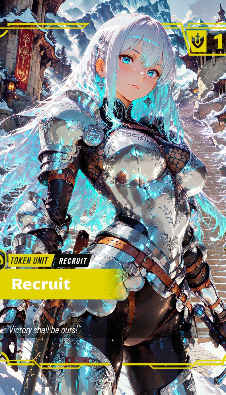 Recruit Token — Riftbound Proxy Card - Etsy