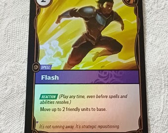 Flash — Riftbound Proxy Card — OGS 011