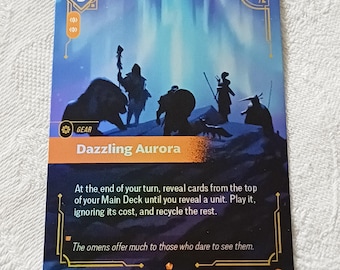 Aurora Deslumbrante — Tarjeta proxy de Riftbound — OGN 160