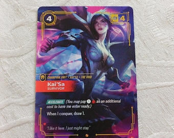 Kai'Sa Survivor — Riftbound Proxy Karte — OGN 039