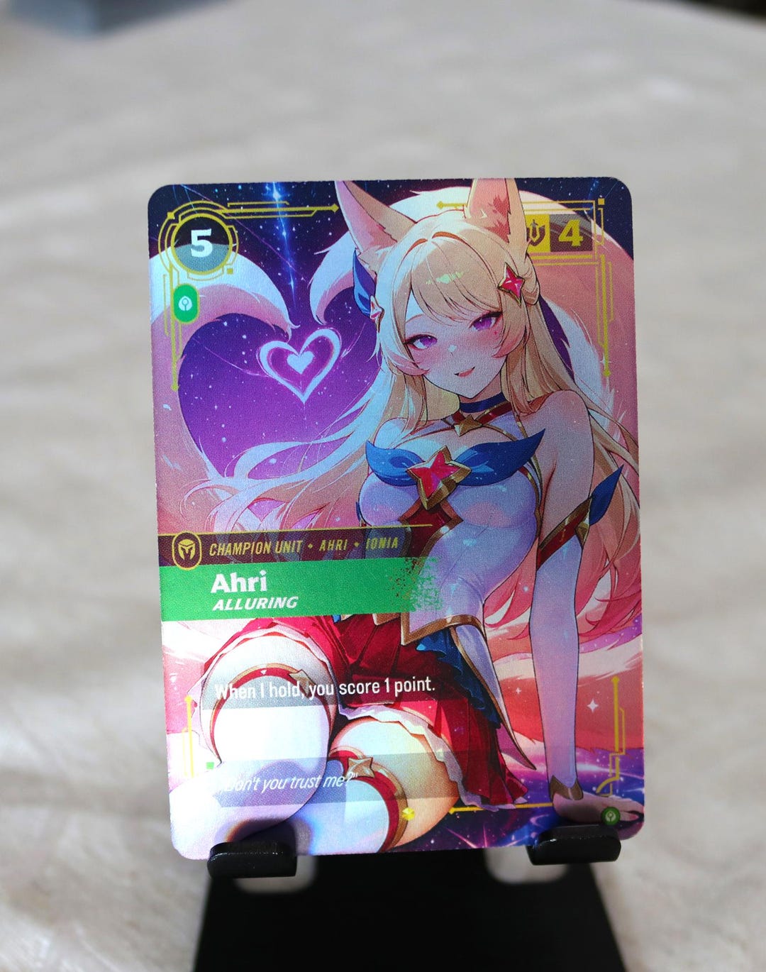 Ahri Alluring — Riftbound Proxy Card - Etsy