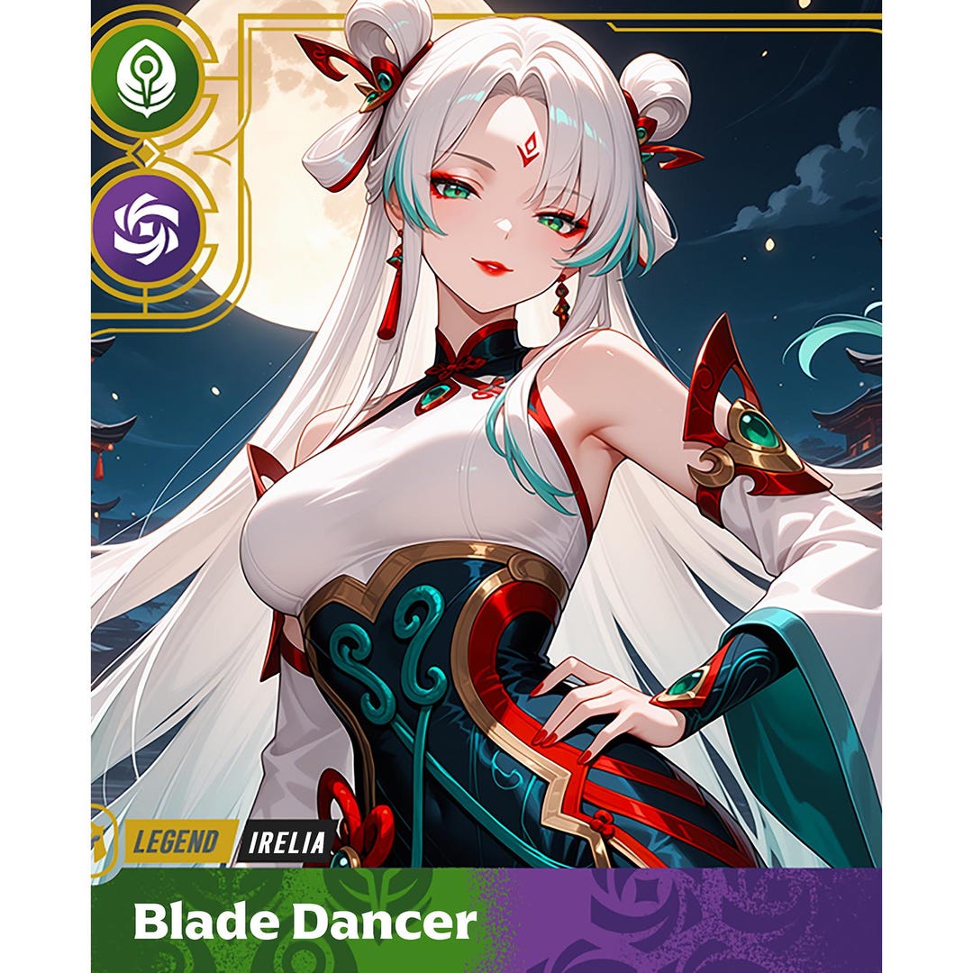 Irelia - Blade Dancer — Riftbound Proxy Card - Etsy