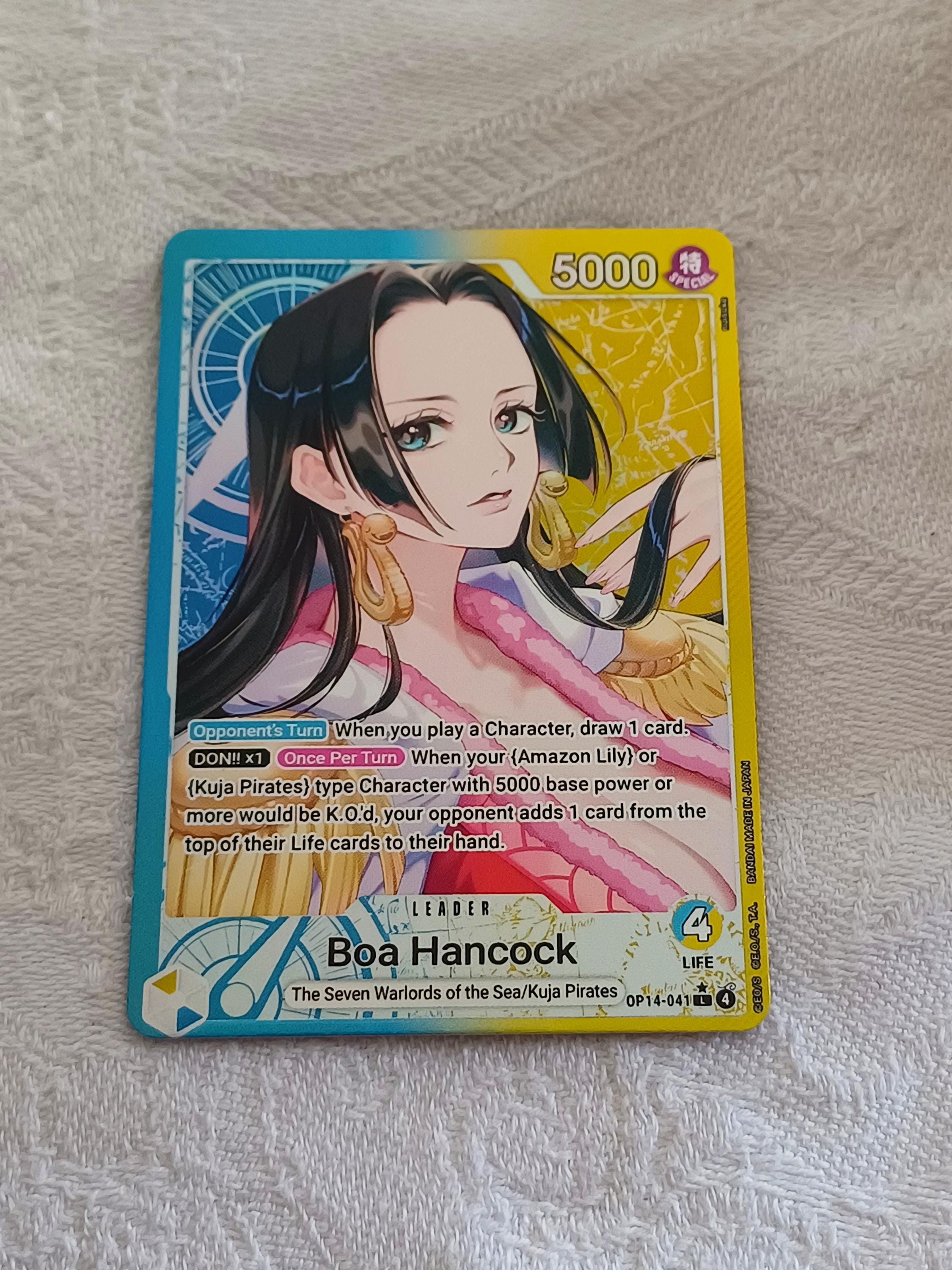 One piece tcg boa hancock - Etsy 日本