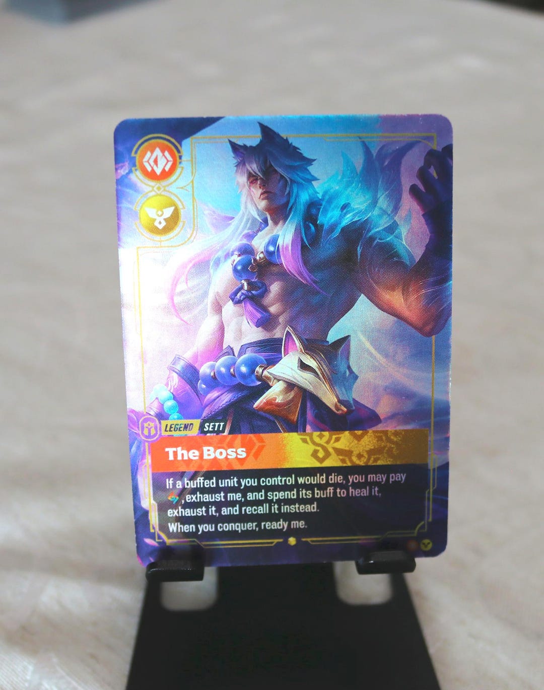 Sett - the Boss — Riftbound Proxy Card - Etsy