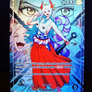 ONE PIECE CARD GAME ヤマト 5000 Yamato One Piece Card Game | eBay
