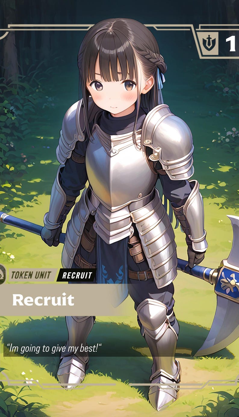 Recruit Token — Riftbound Proxy Card - Etsy UK