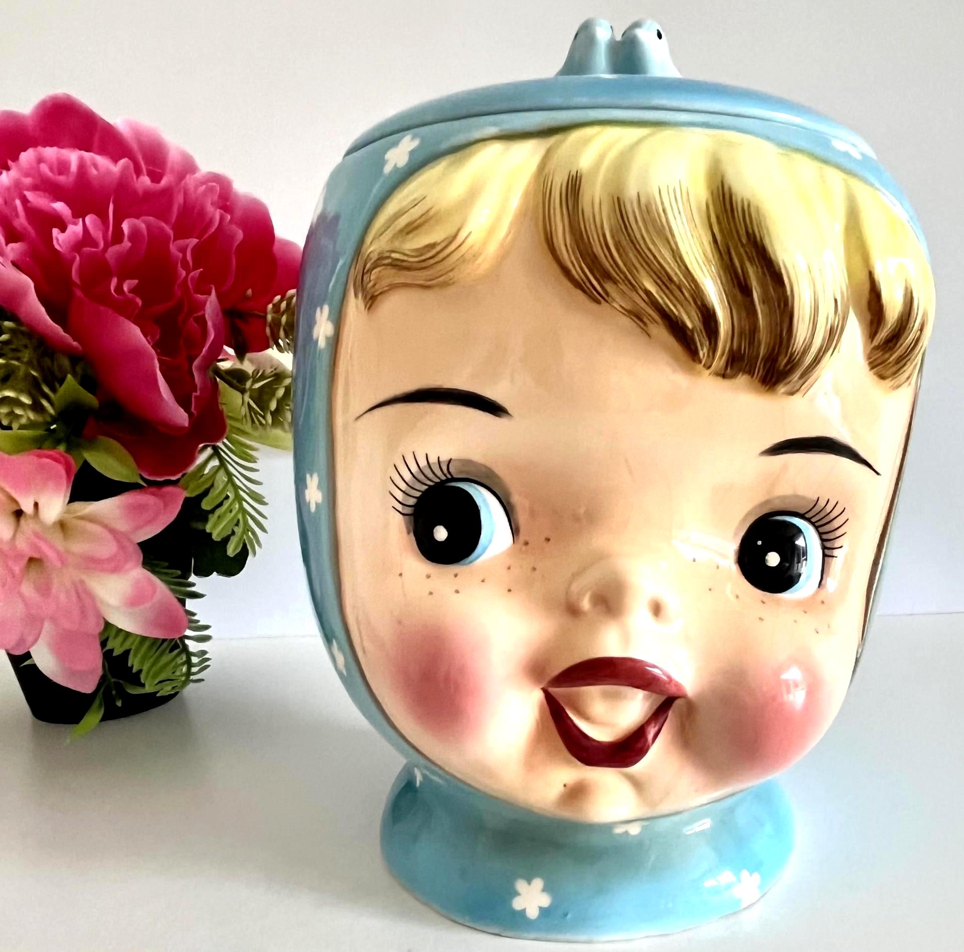 Lefton Miss Dainty Cookie Jar - Etsy Canada