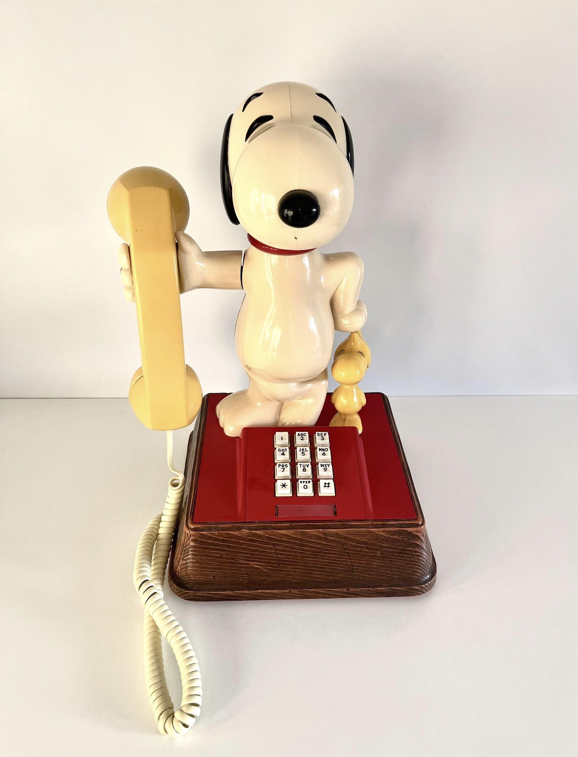 Snoopy Telephone - Etsy Canada