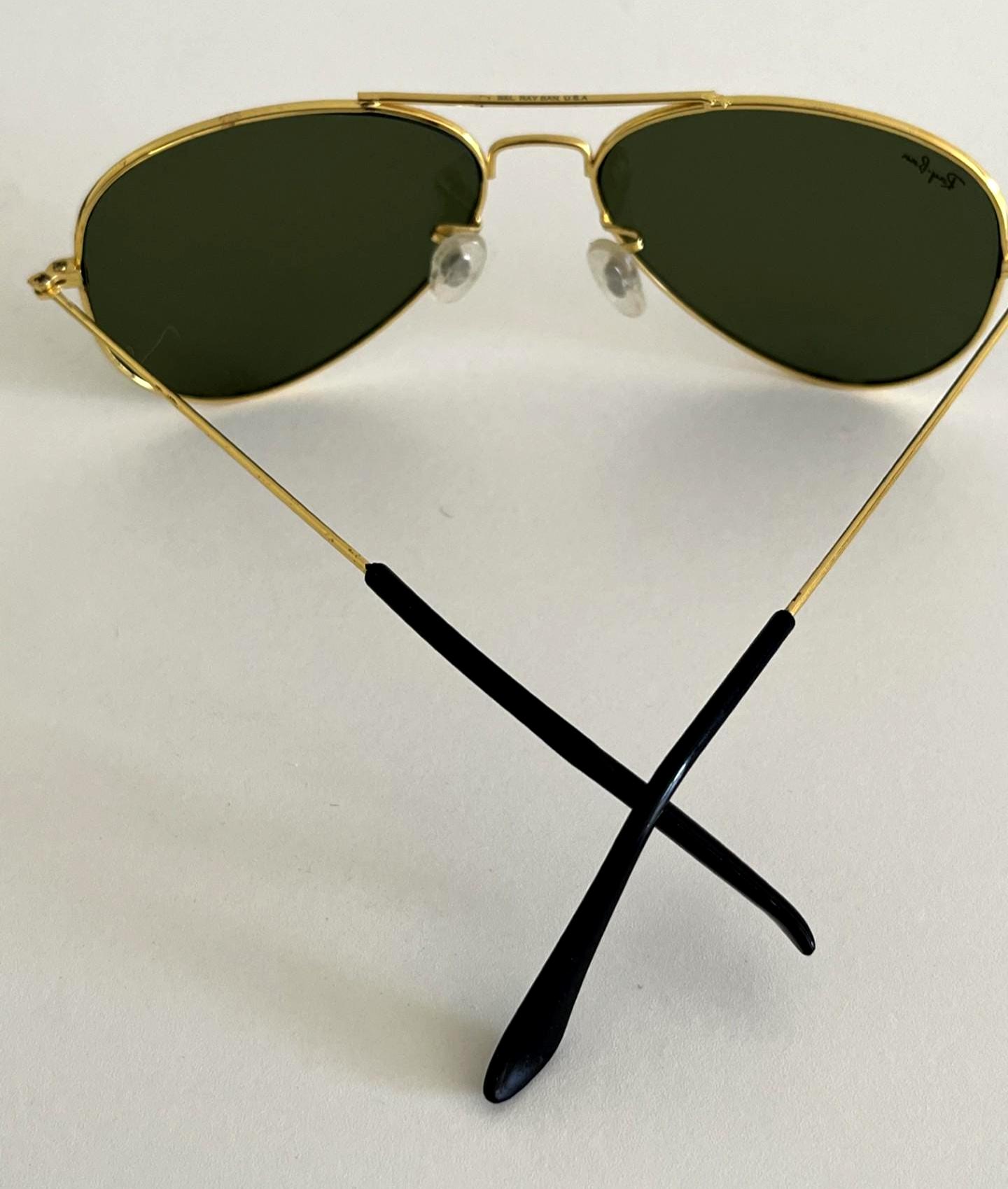 Vintage Ray-ban Aviator Sunglasses 1980s USA Sought-after / Sought
