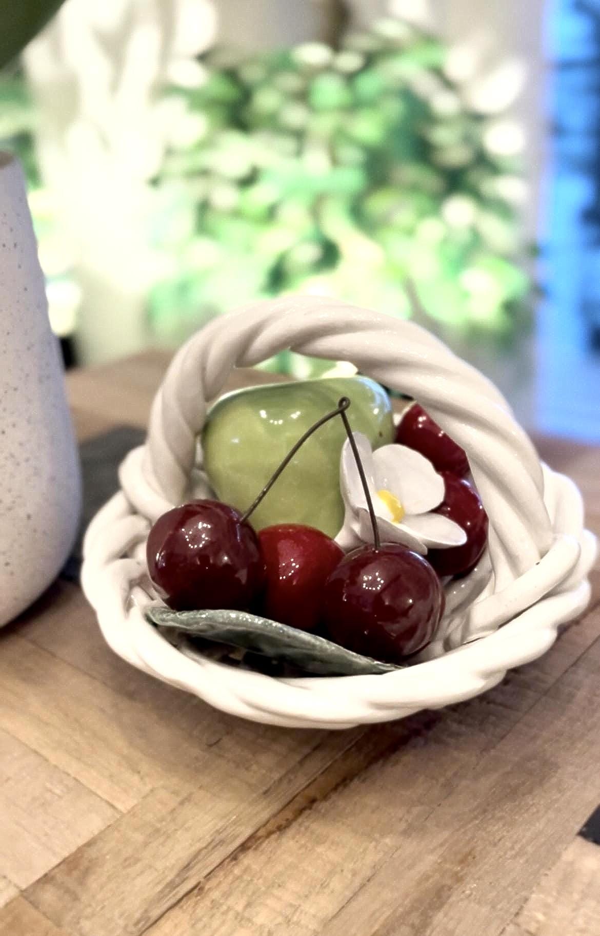 capodimonte 果物皿 盛り皿 イタリア製 陶器 Capodimonte Fruit - Etsy
