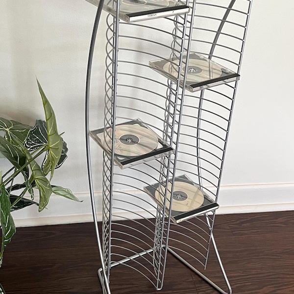 Metal Cd Rack Tower - Etsy